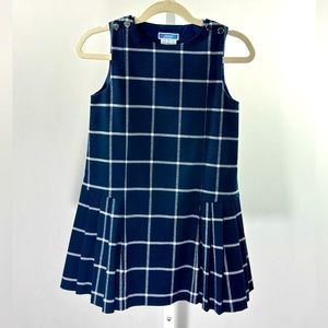 JACADI - Pinafore Girl Dress - Schoolgirl Chic